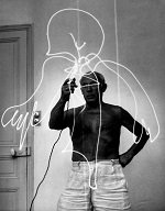 Pablo Picasso - light drawings